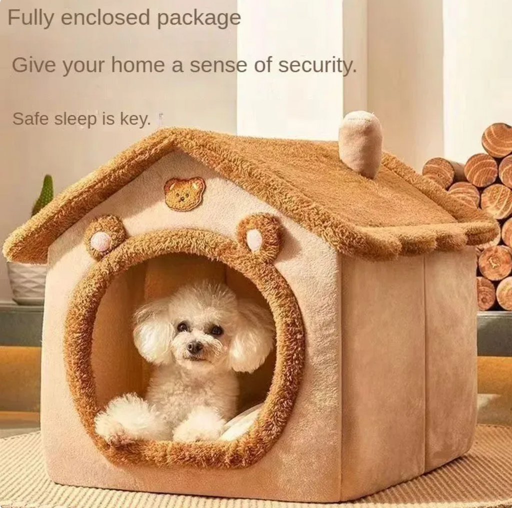 Warm Pet House – Cozy Indoor Shelter for Cats & Small Dogs