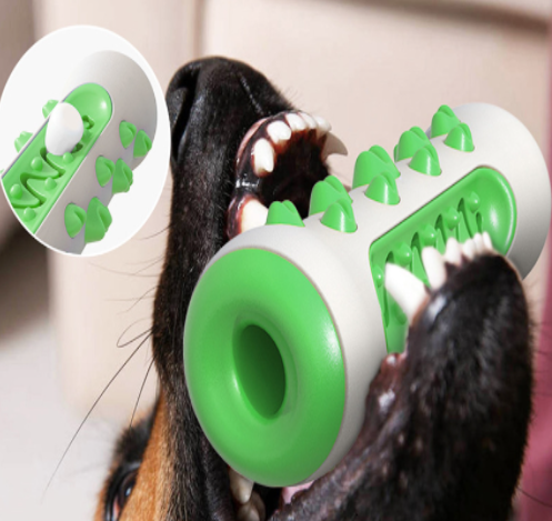Dog Chew Toy & Dental Toothbrush – BPA-Free Molar Cleaner