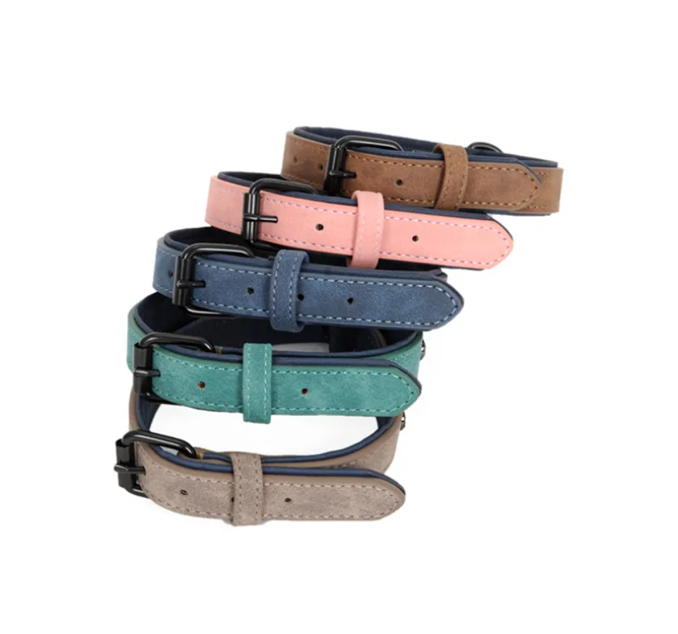 Adjustable Dog Collar & Leash Set – Eco-Friendly PVC, All Sizes