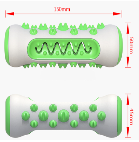 Dog Chew Toy & Dental Toothbrush – BPA-Free Molar Cleaner