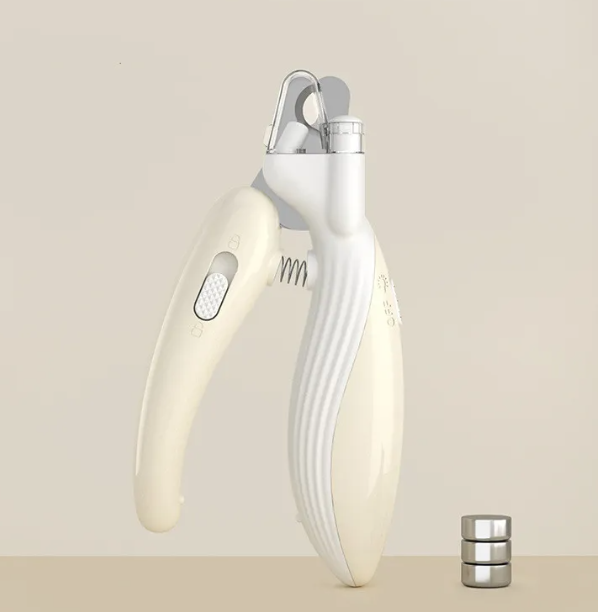 GlowTrim LED Electric Pet Nail Clippers – Safe & Precise Grooming