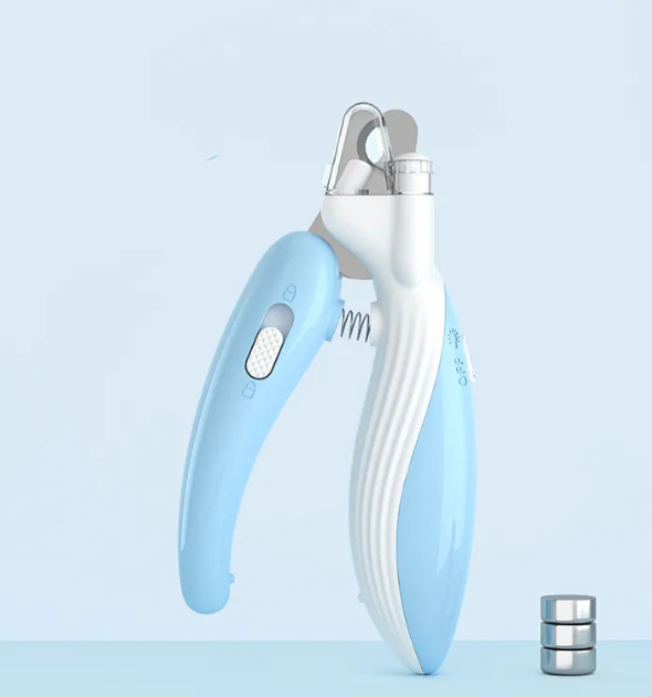 GlowTrim LED Electric Pet Nail Clippers – Safe & Precise Grooming