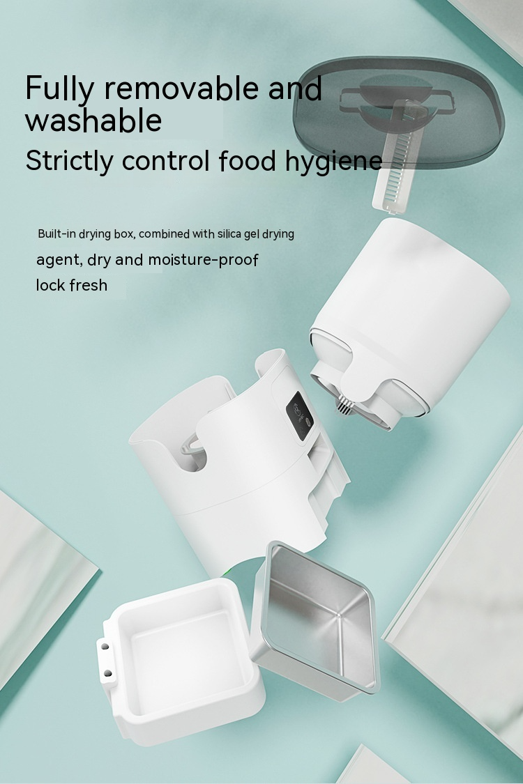 6L Automatic Pet Feeder – Smart Wi-Fi Scheduled Feeding