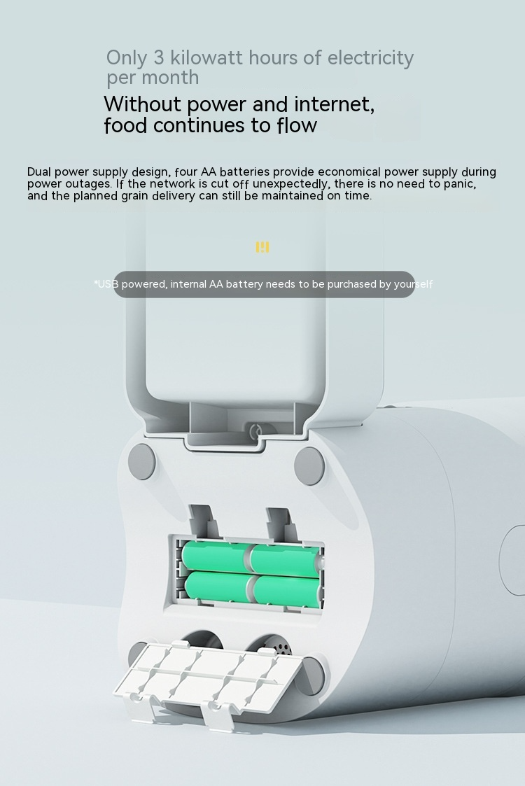 6L Automatic Pet Feeder – Smart Wi-Fi Scheduled Feeding